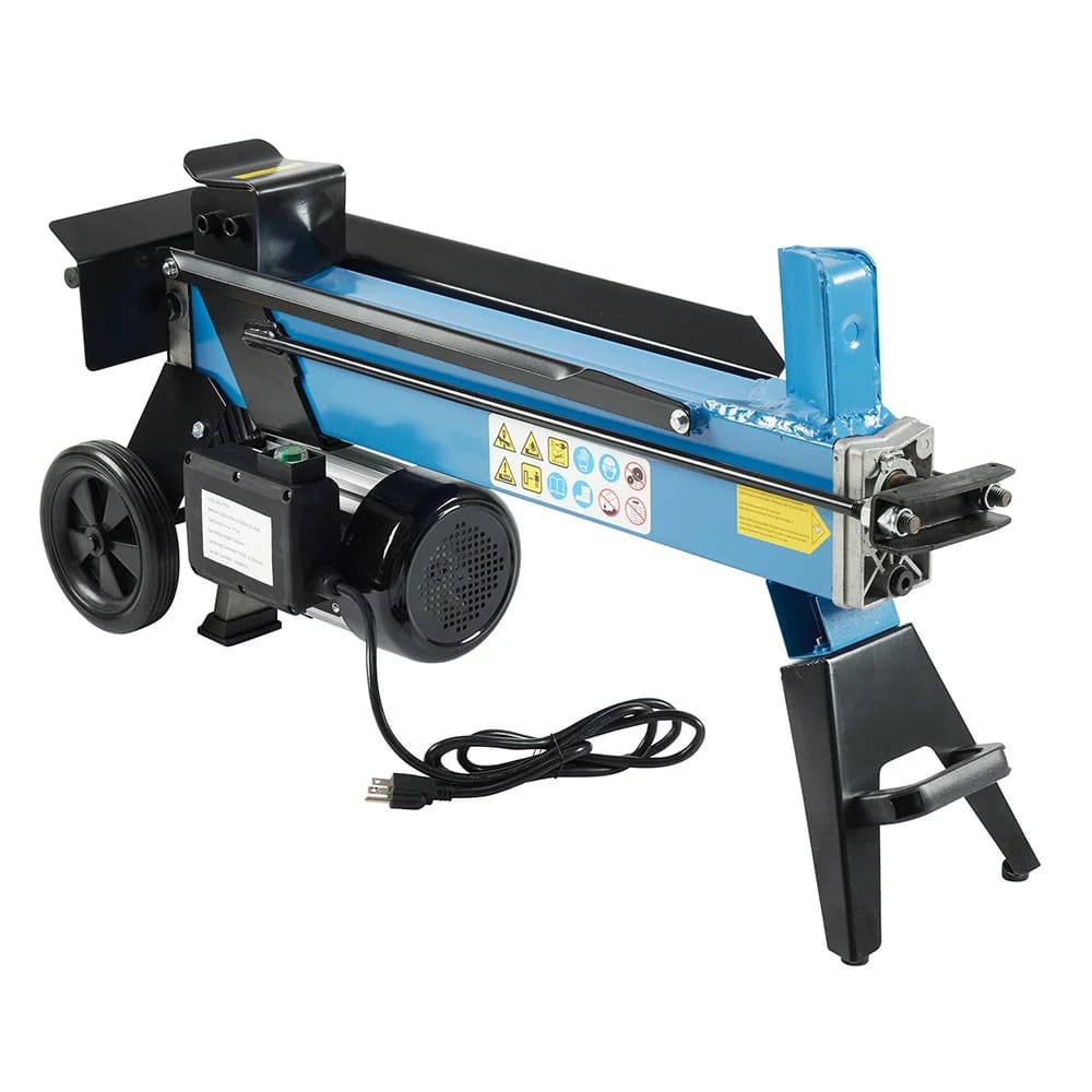 7-Ton Hydraulic Log Splitter, Blue