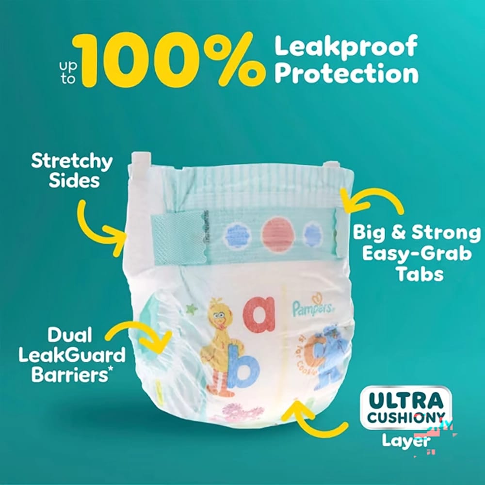 Pampers Baby Dry Diapers Super Pack, Size 5, 78 Pack