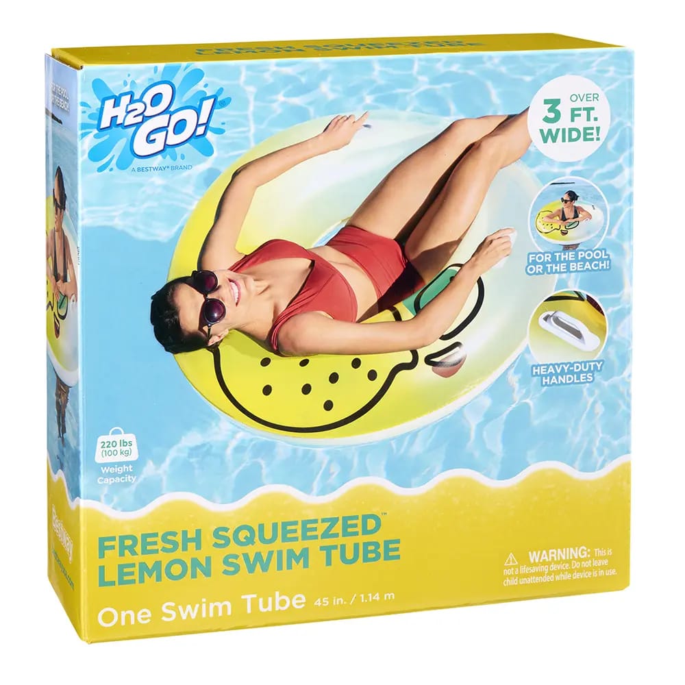H20 Go! Fresh Squeezed Lemon Swim Tube