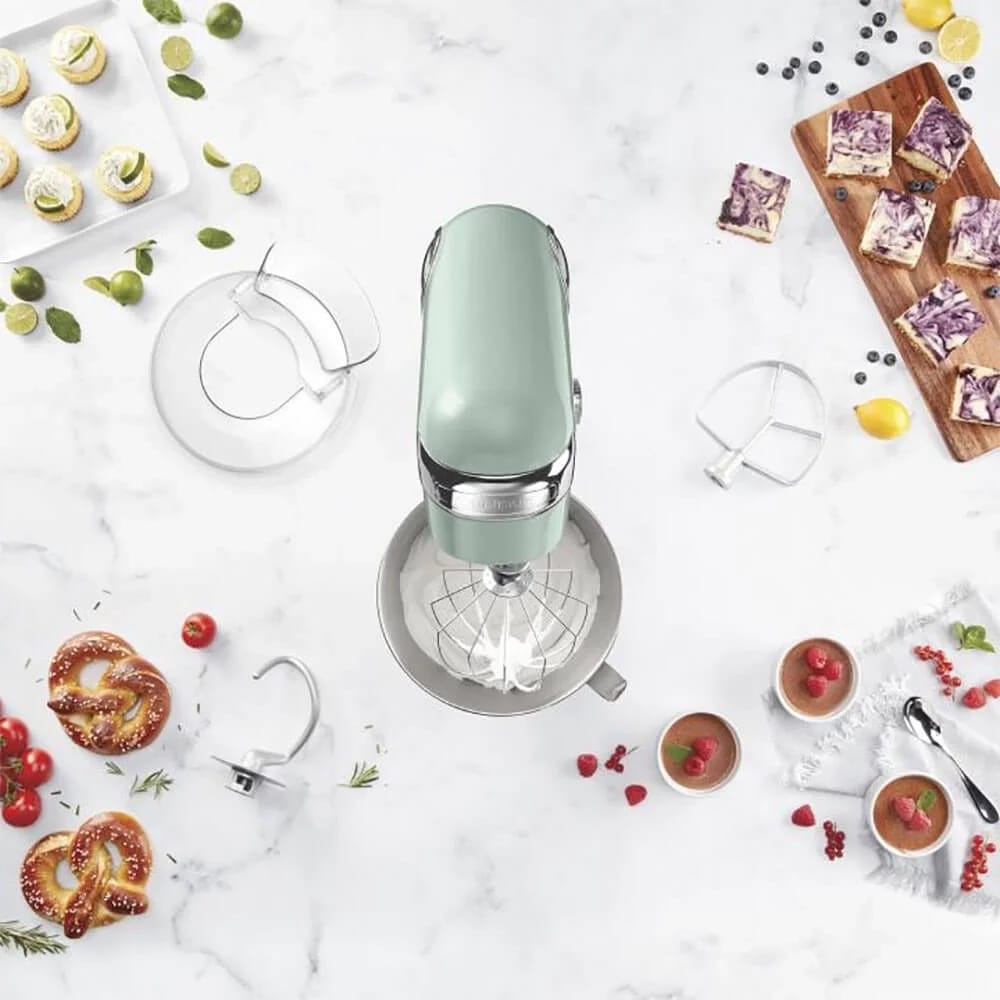 Cuisinart Precision Master 5.5 Quart Stand Mixer, Agave Green