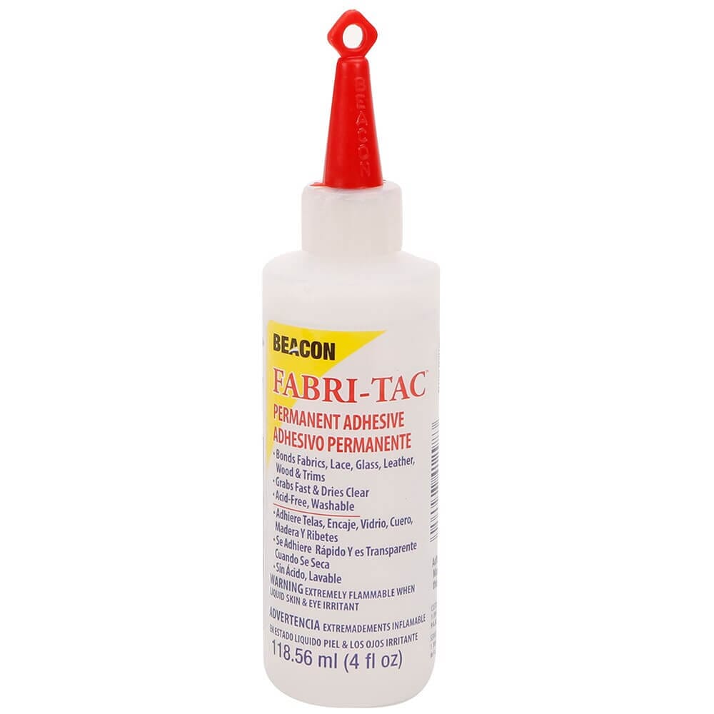 Beacon Fabri-Tac Permanent Adhesive, 4 oz
