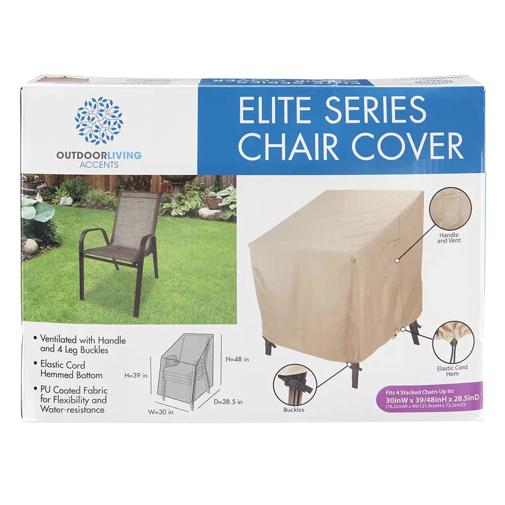 Outdoor Living Accents Elite Series Chair Cover, 30 x 48