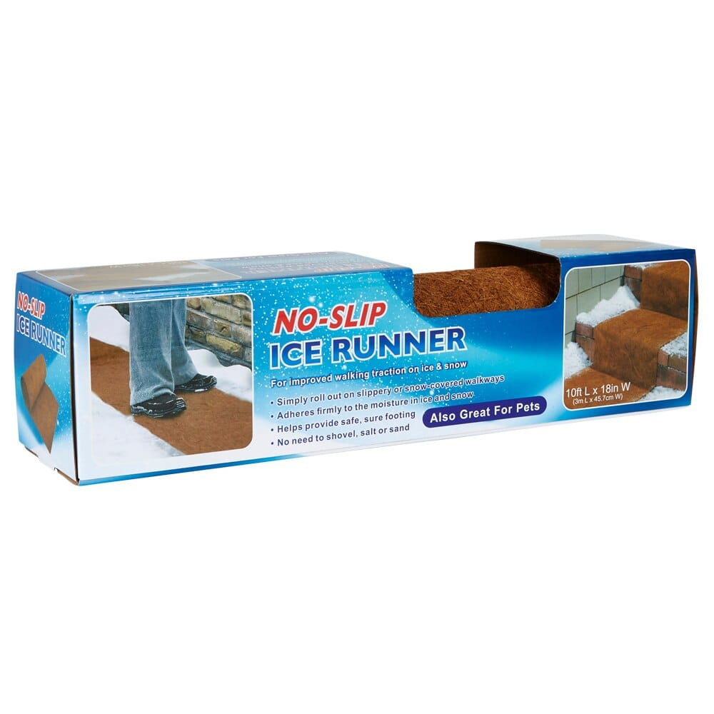 10' No-Slip Coir Ice Runner