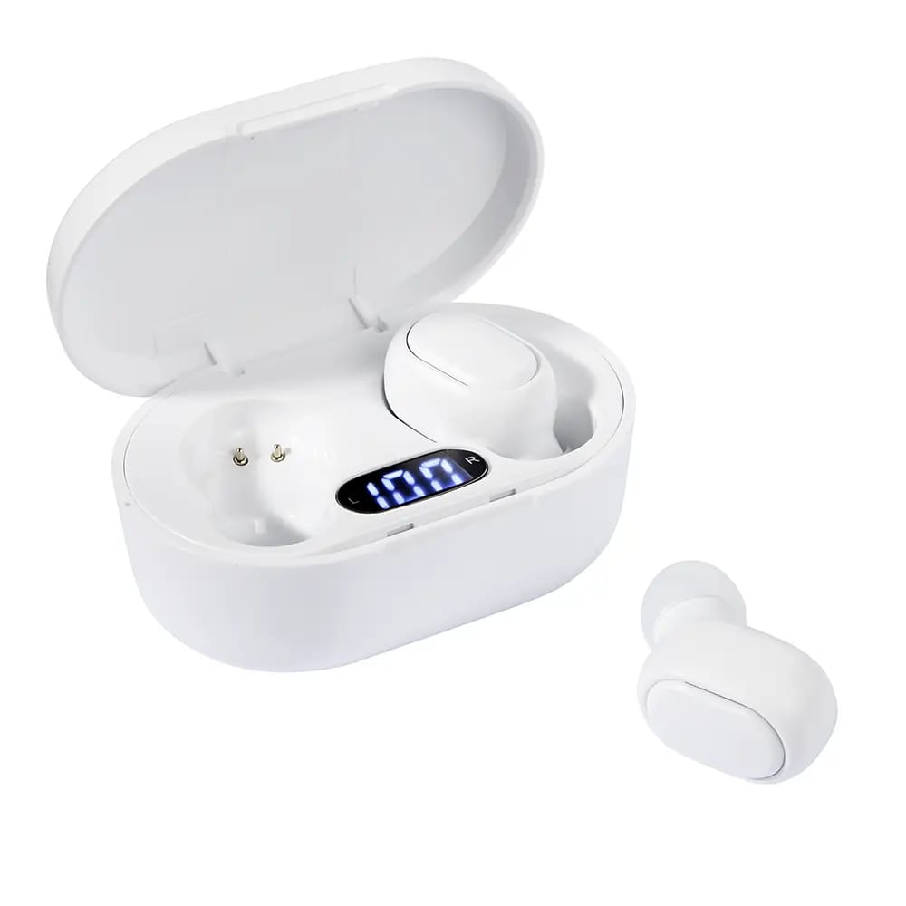 TechBunch Wireless Earbuds, White