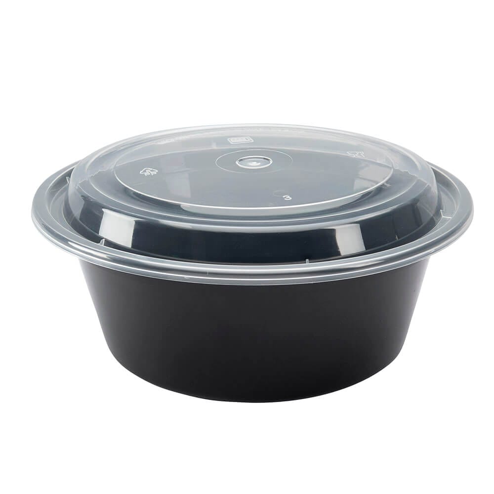 Round Food Container, 34 oz