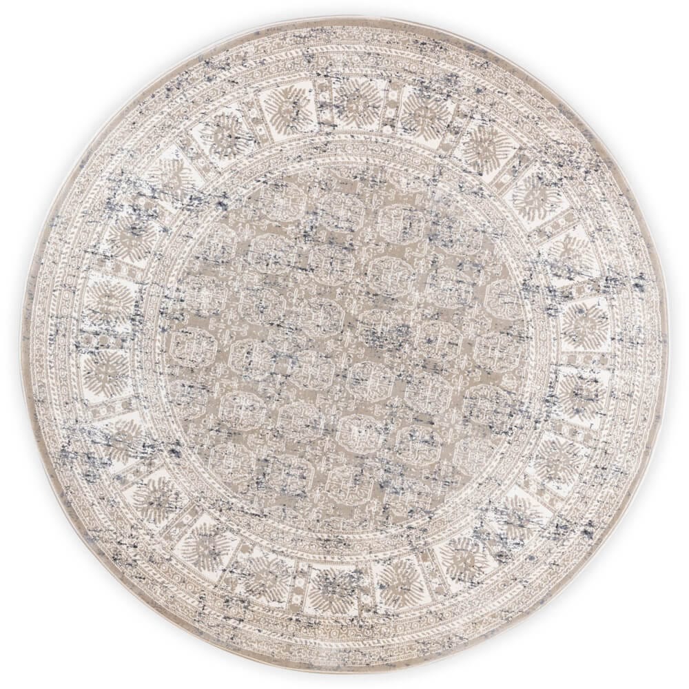 Gramercy Area Rug, 5'3" Round 1.5 Million Point