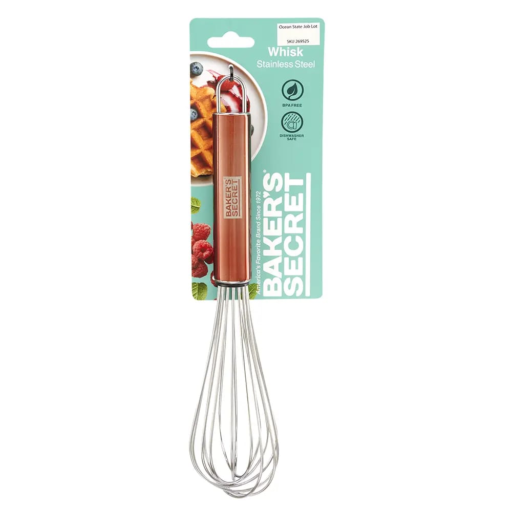 Baker's Secret Stainless Steel Whisk