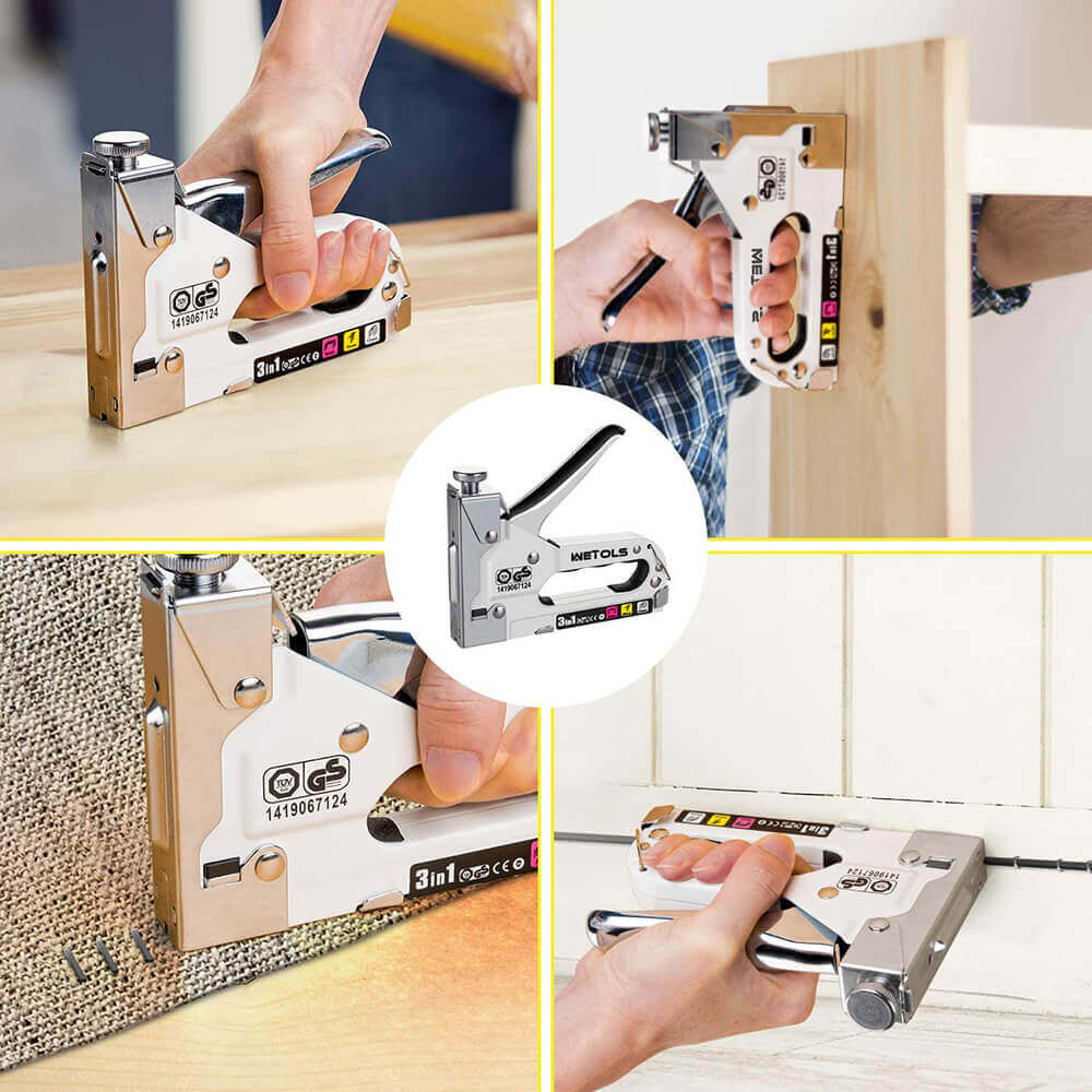 WETOLS 3-in-1 Heavy-Duty Staple Gun