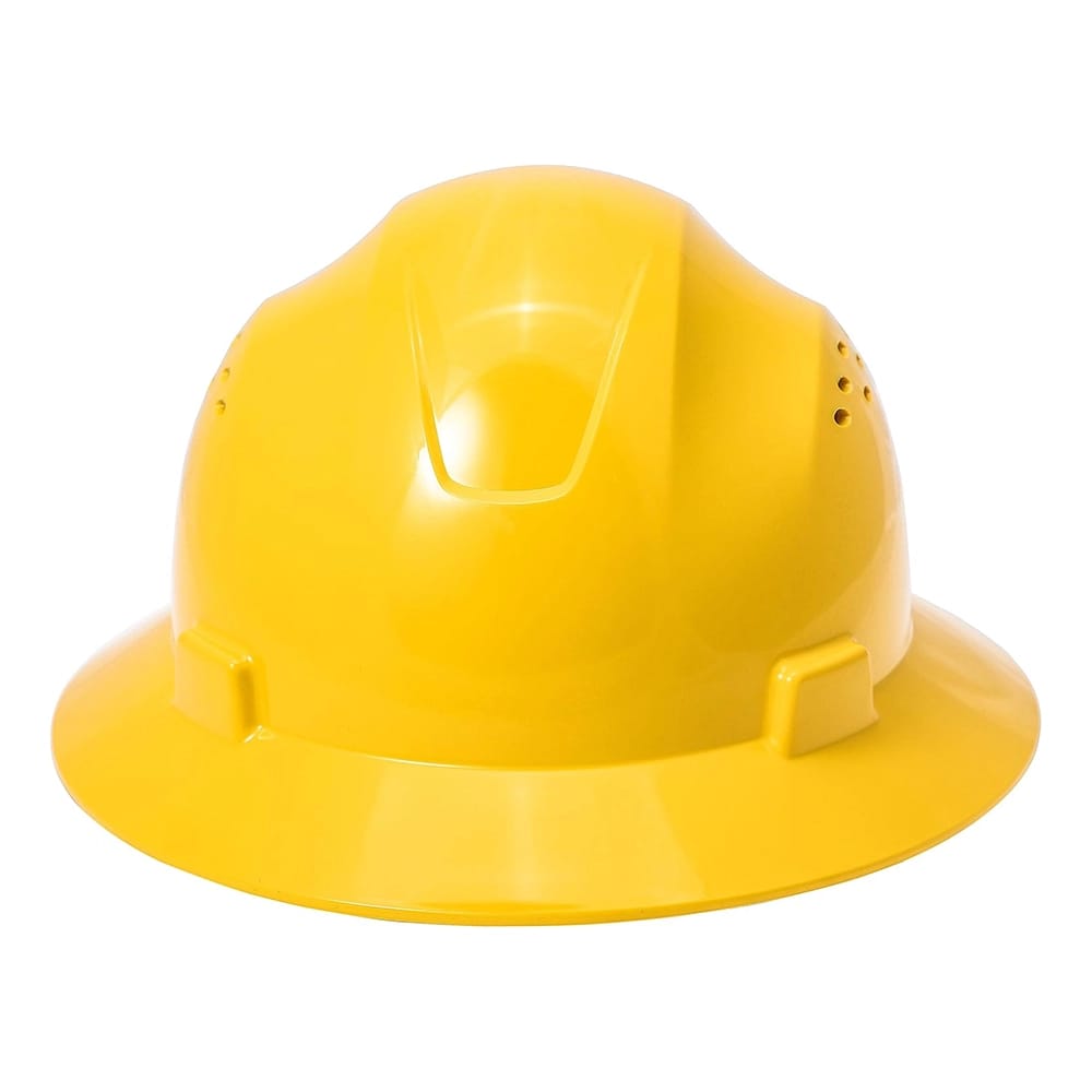 Noa Store Full Brim Hard Hat, Yellow