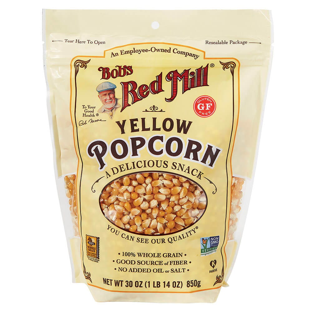 Bob's Red Mill Yellow Popcorn, 30 oz