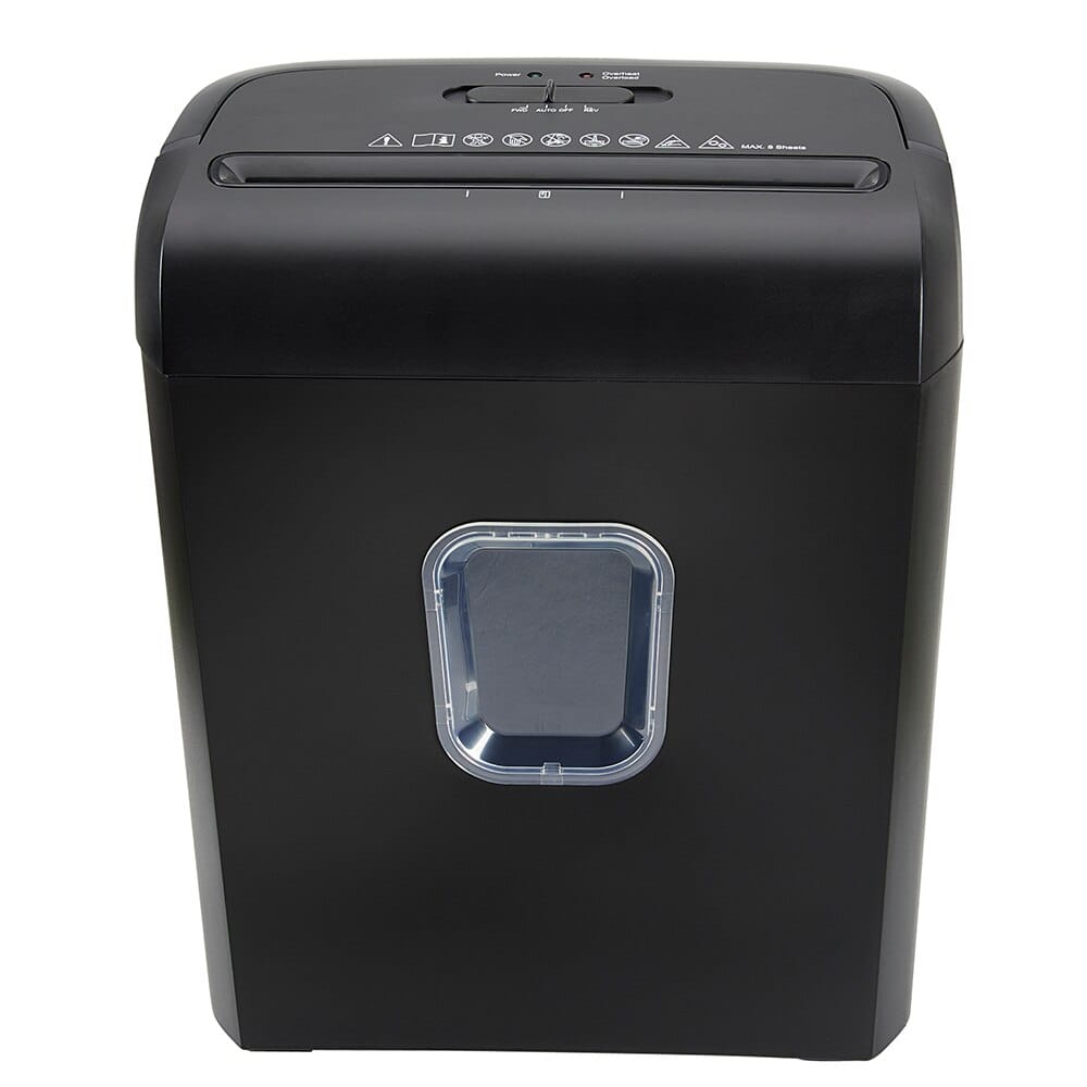 Office Direct Multi-Function 8-Sheet Cross-Cut Paper Shredder