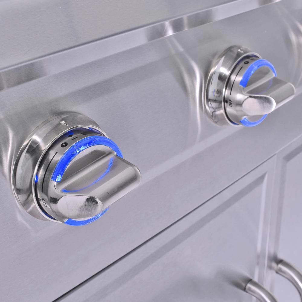 3 Embers 6-Burner Stainless Steel Gas Grill
