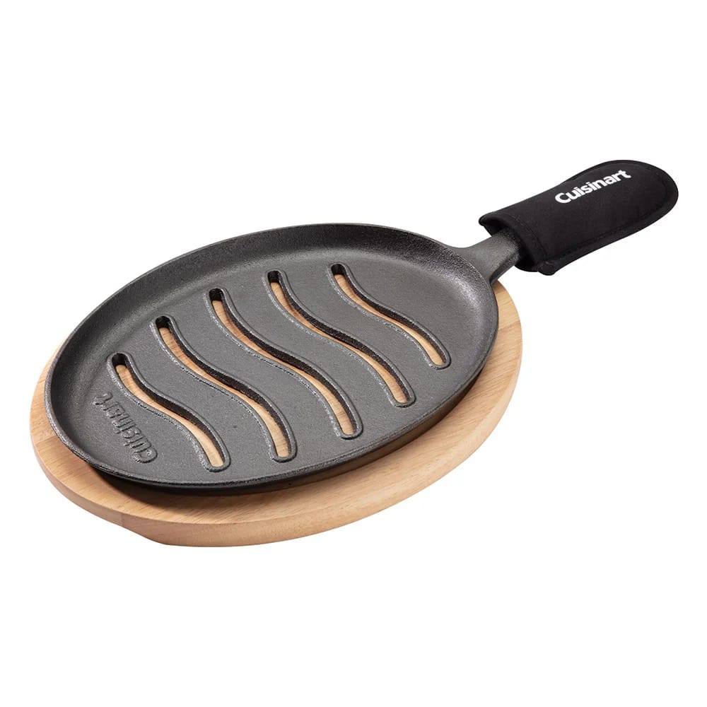 Cuisinart Cast Iron Fajita Skillet Set