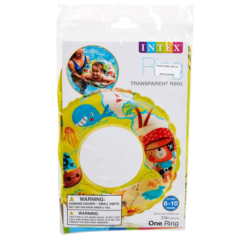 Intex Inflatable Transparent Ring float