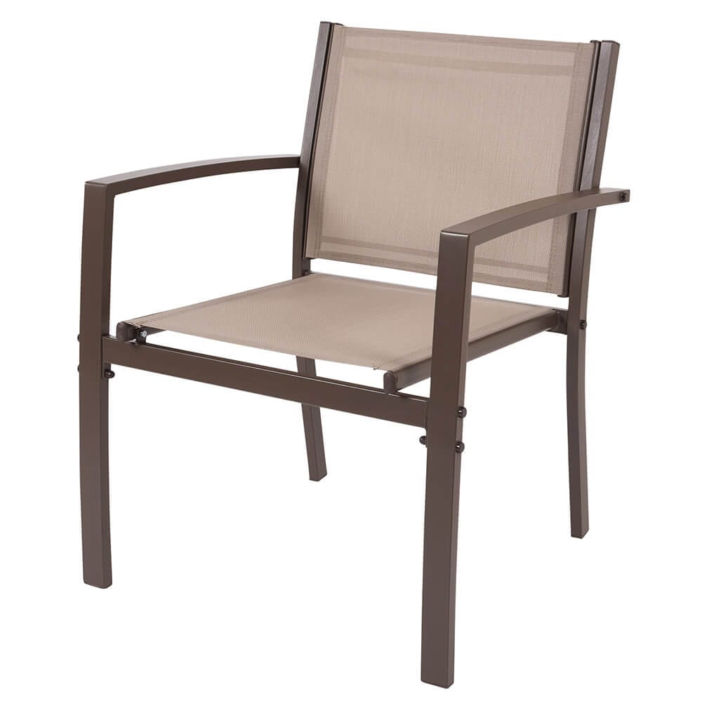 4-Piece Patio Chat Set, Brown