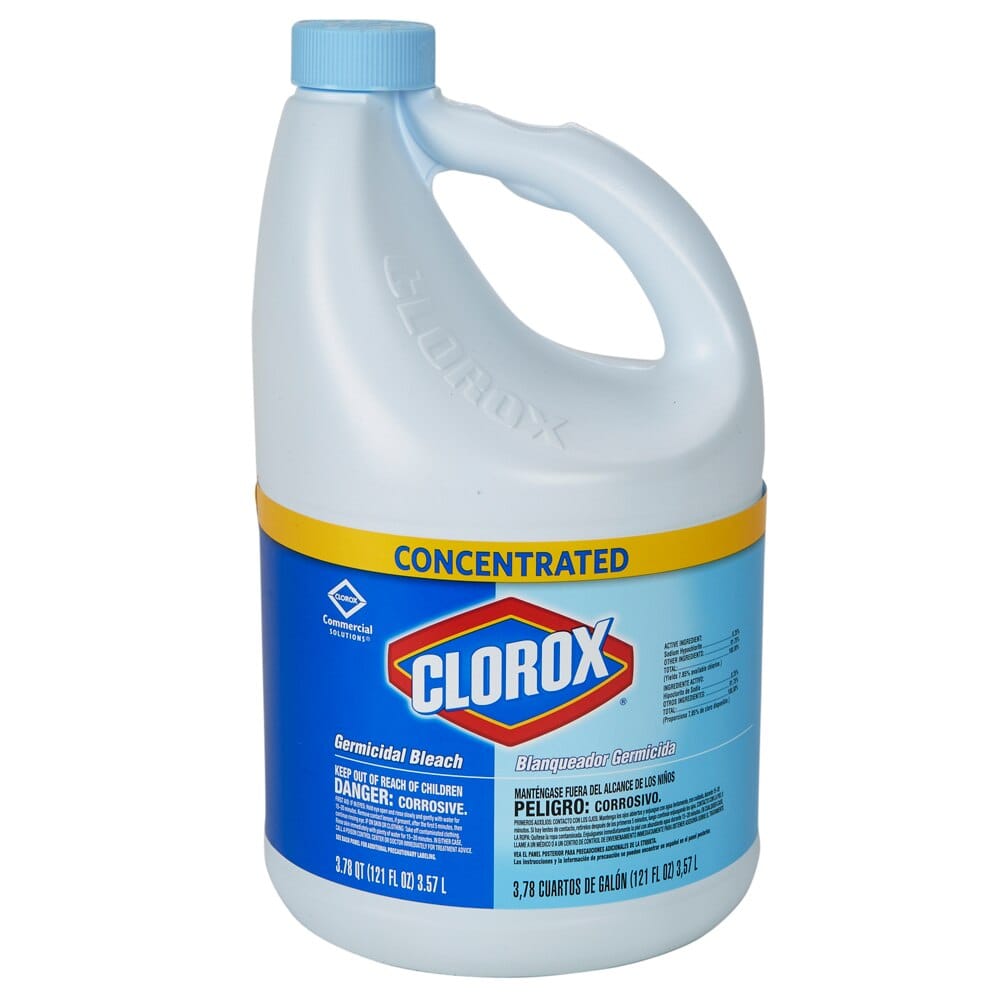 Clorox Germicidal Bleach, 121 fl oz