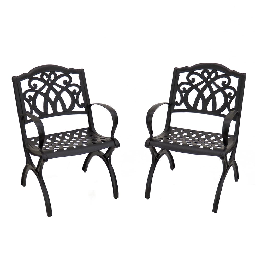 Leeds Collection 2-Piece All-Weather Chair Set