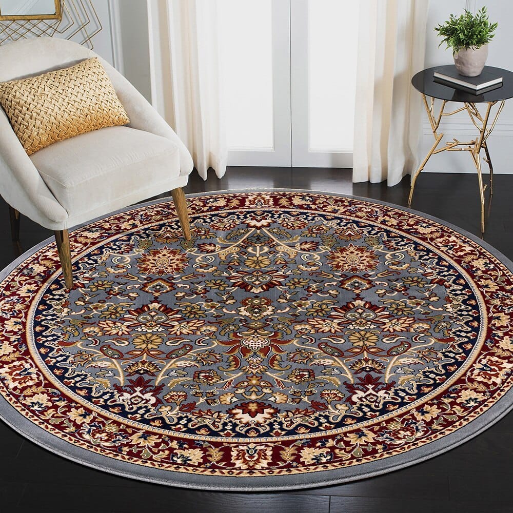 Newbury Area Rug, 5' 3" Round 1.5 Million Point