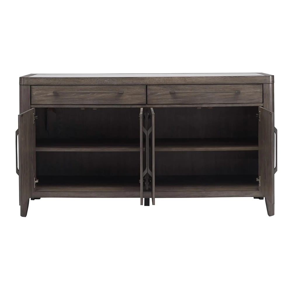 Drew & Jonathan Home Castleton Buffet, Gray