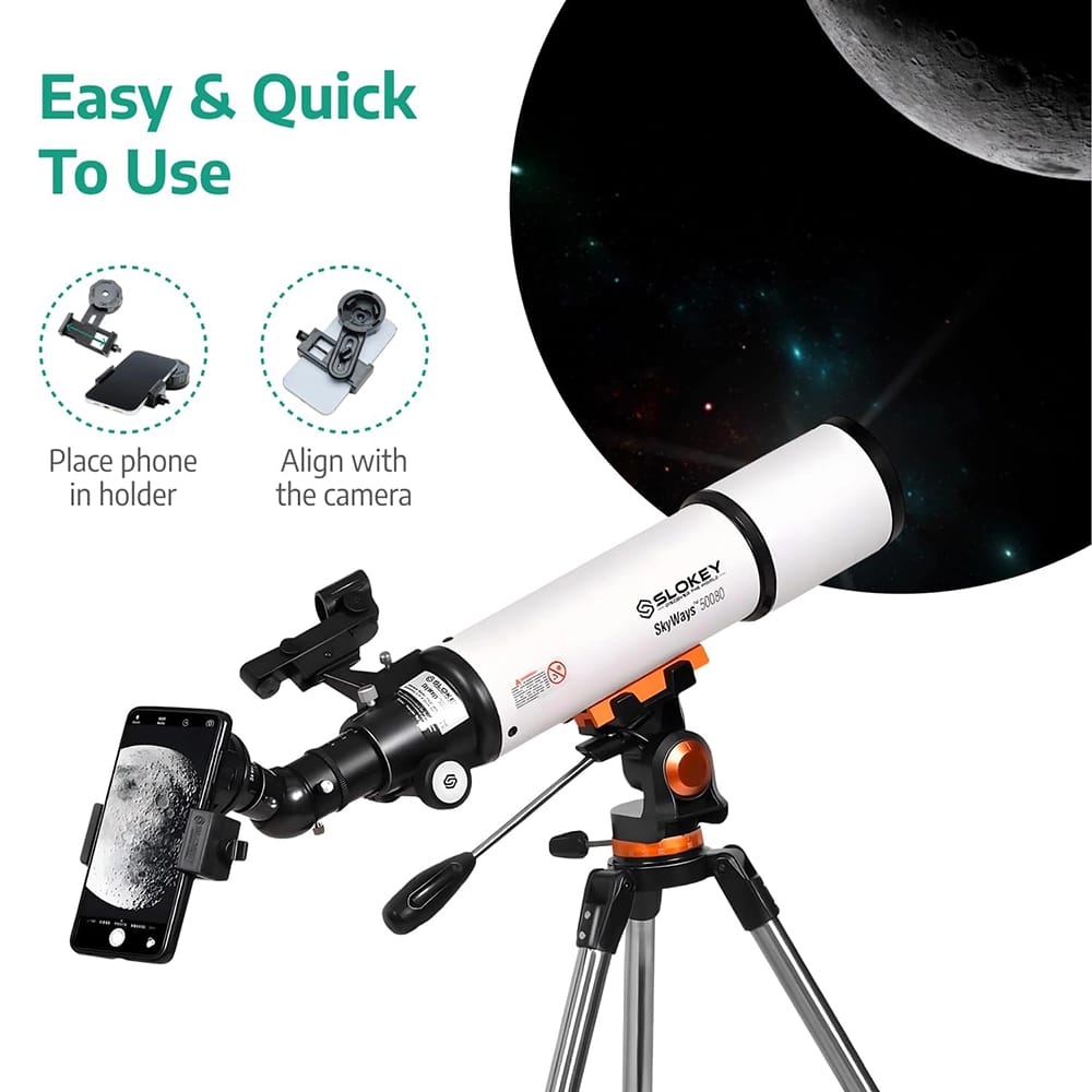 Slokey Discover The World 20x-250x Portable Telescope