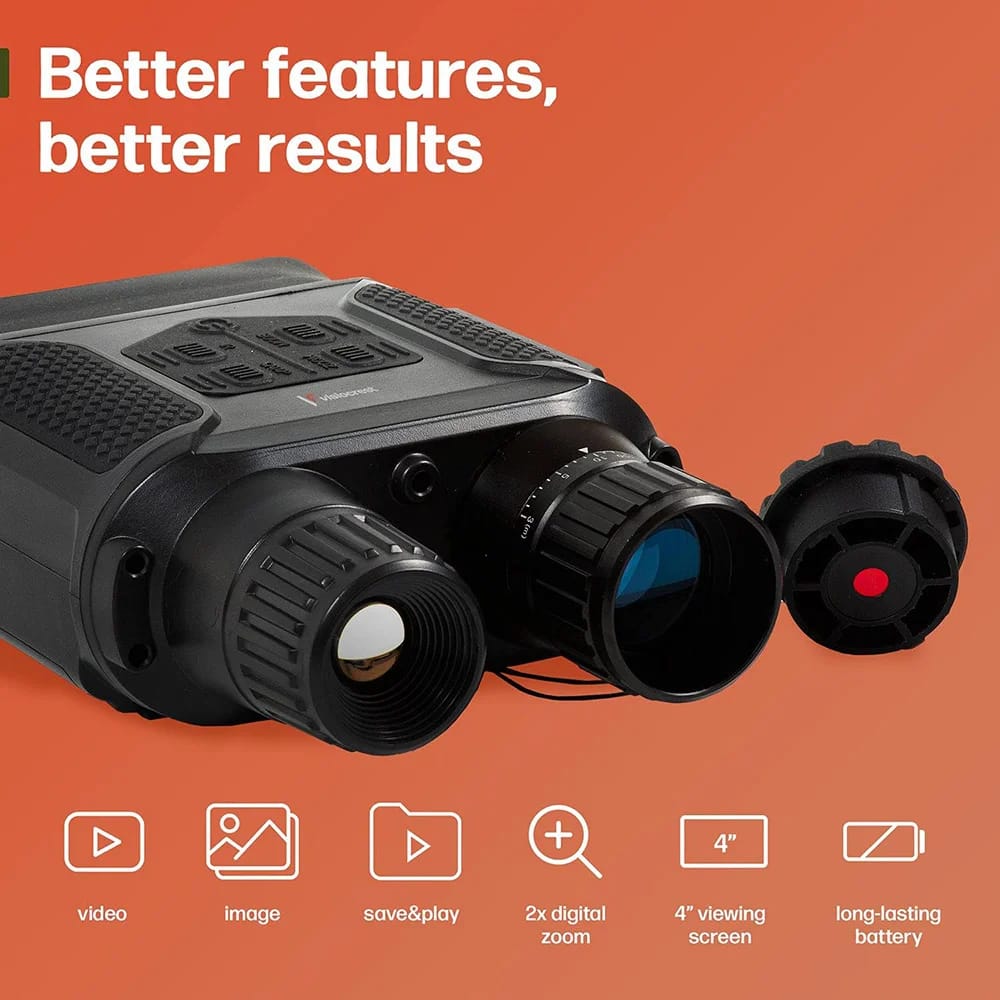 Visiocrest Night Vision Goggles, Black