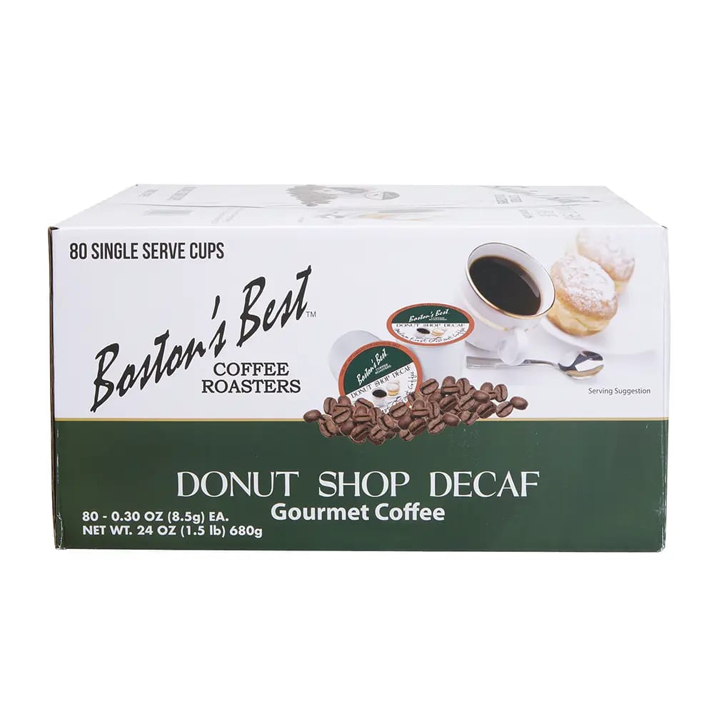 Bostons Best Donut Shop Gourmet Coffee Cups, 80 Count