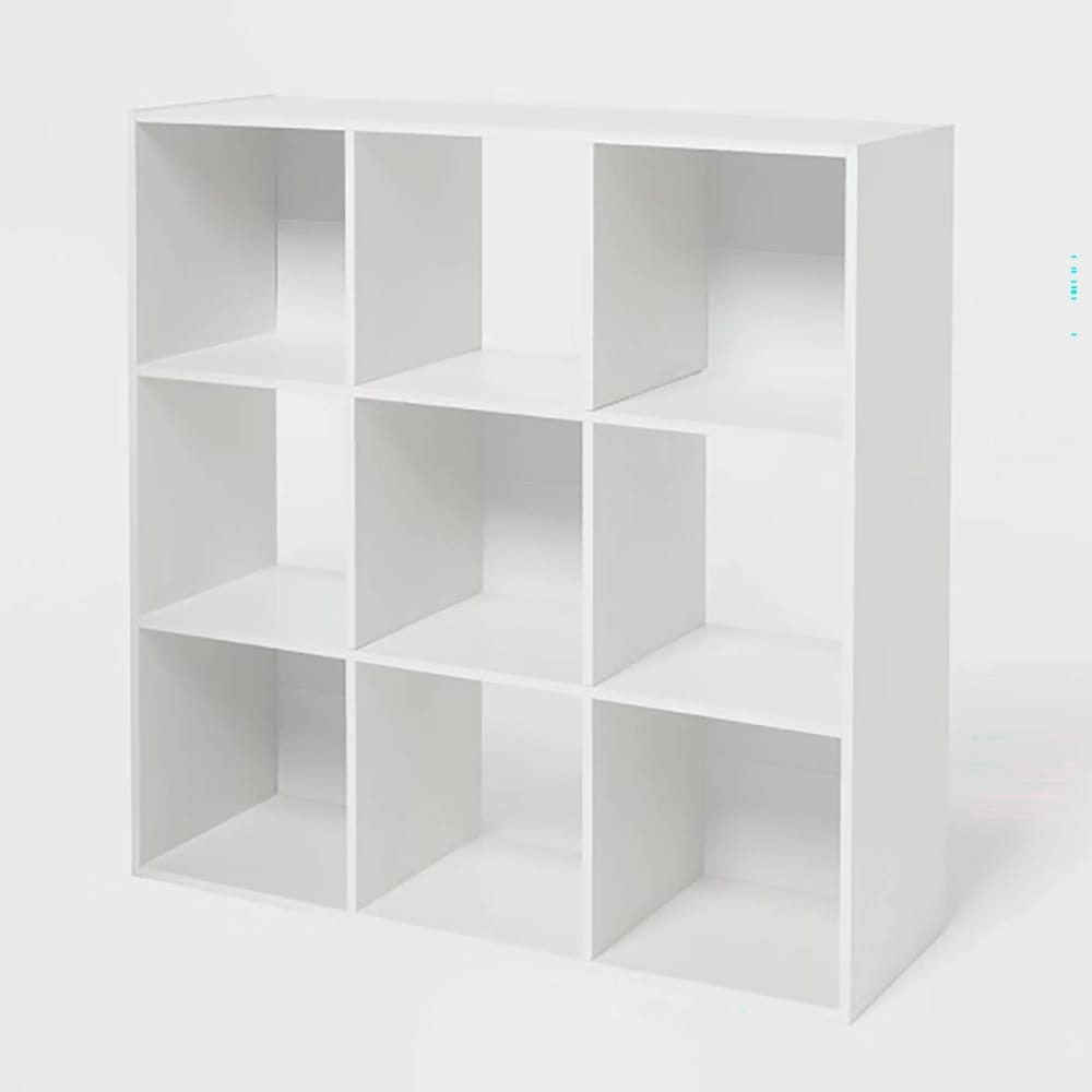 9-Cube Storage Cubby, White