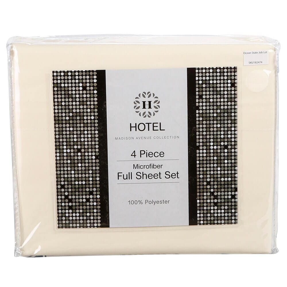 Microfiber Full Sheet Set, 4-Piece