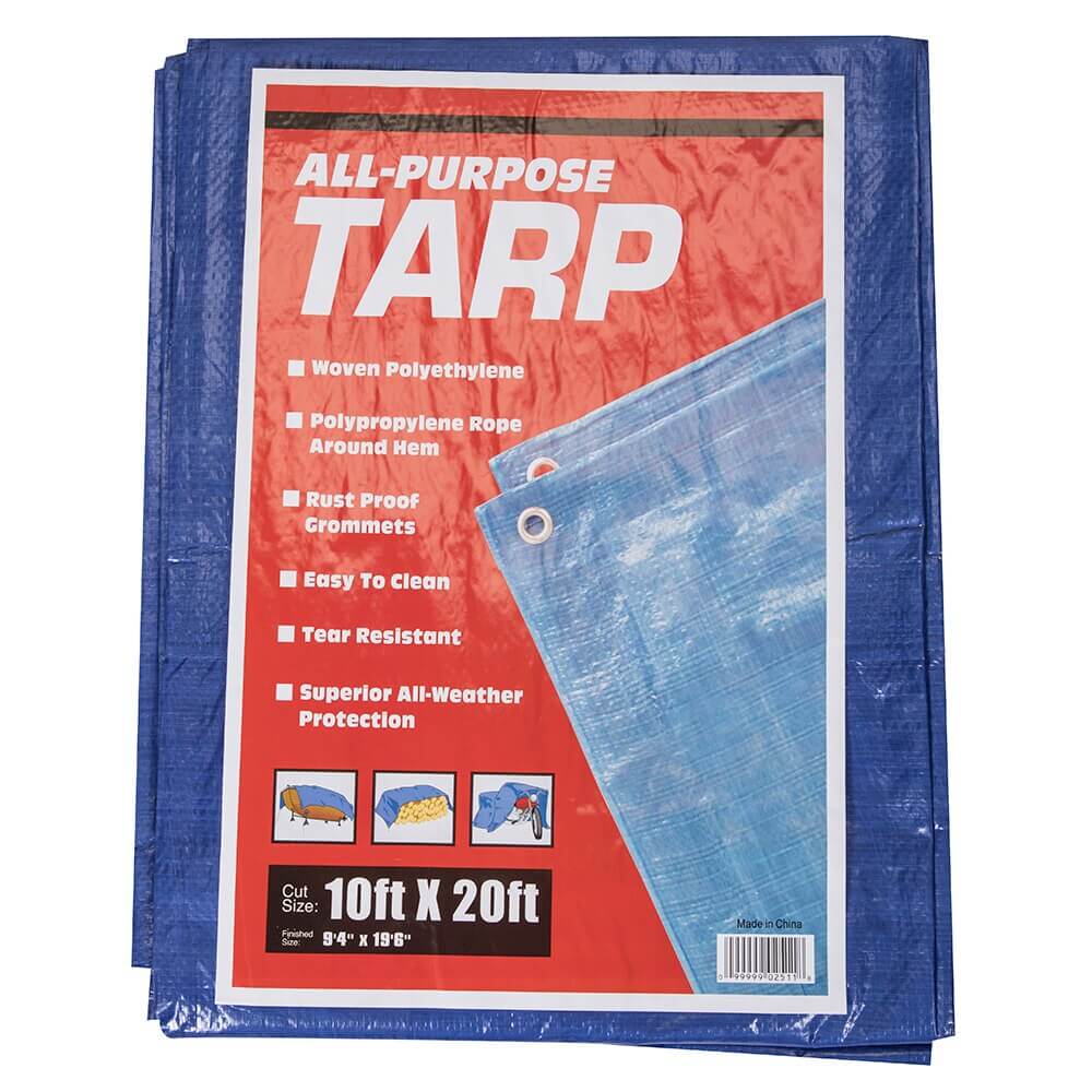 10' x 20' All-Purpose Weather Resistant Tarp