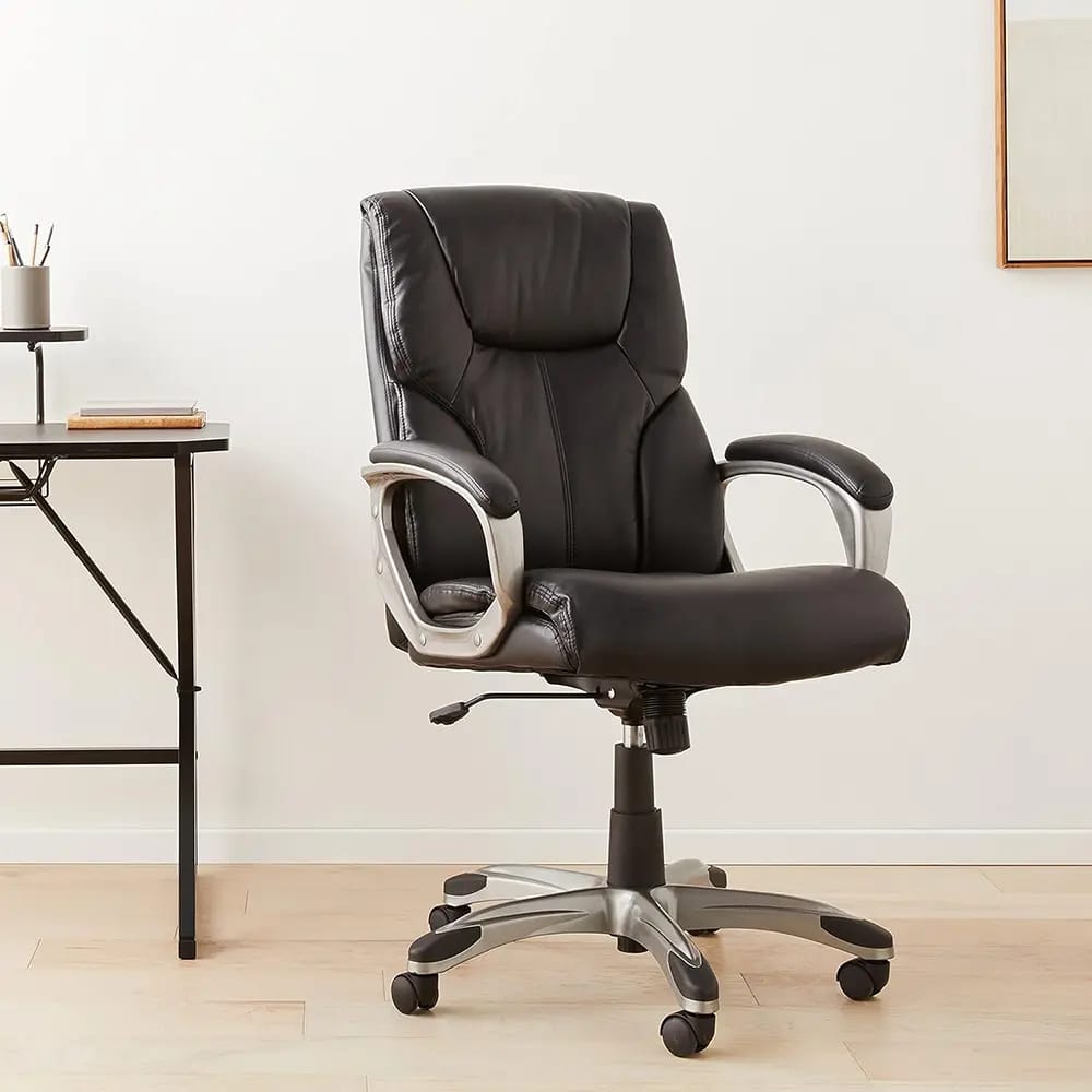 Executive Home Office Desk Chair, Black