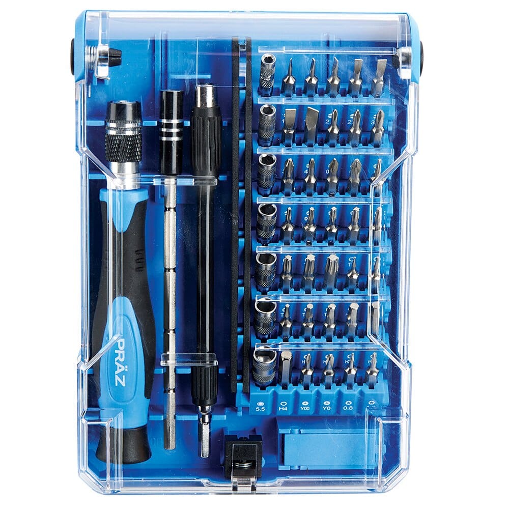 PRAZ Precision Screwdriver Set, 45-Piece