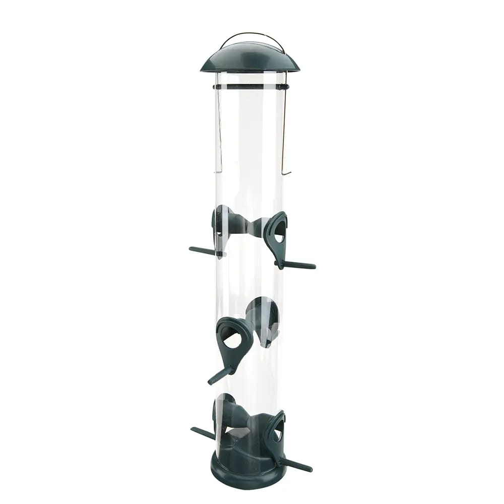 Yankee Trader Mixed Seed Tube Feeder, Green