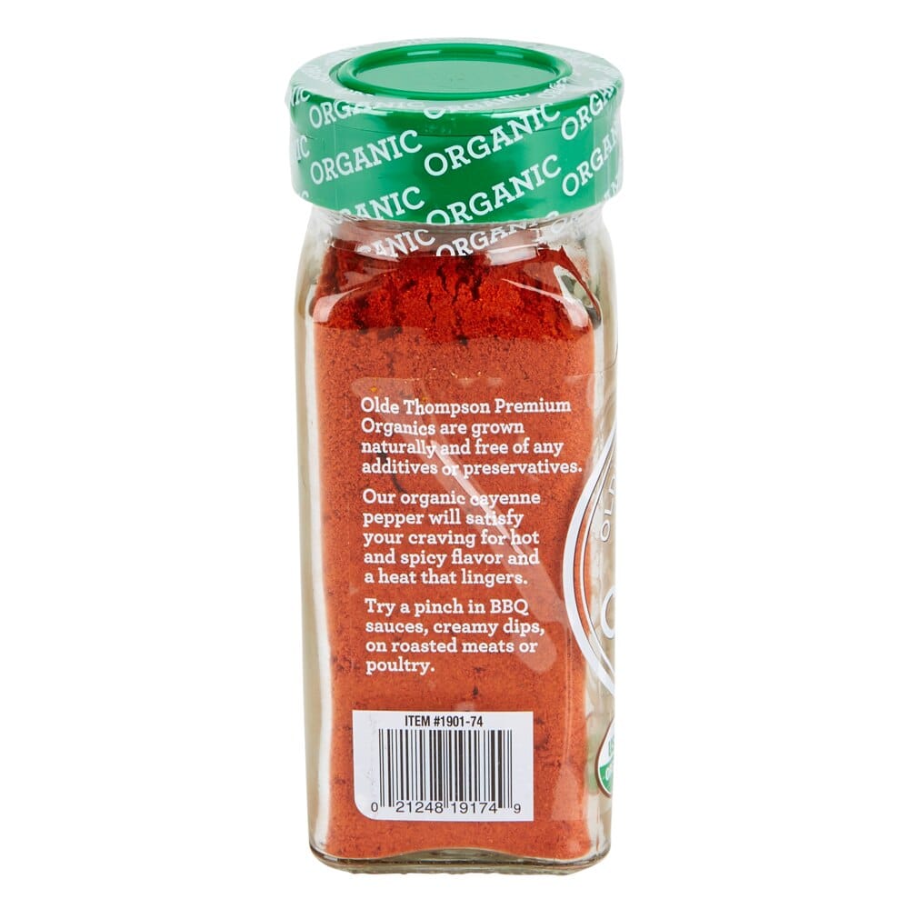 Olde Thompson Organic Cayenne Pepper, 1.7 oz