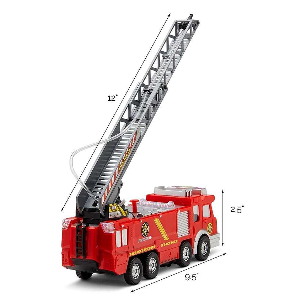 Top Race Fire Engine Truck with Water Pump Spray