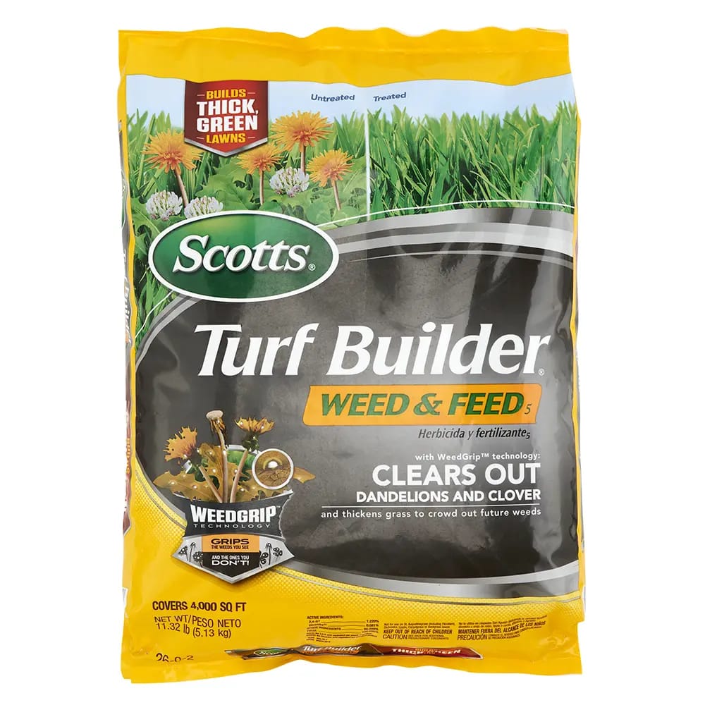 Scotts Turf Builder Weed & Feed, 4,000 sq ft