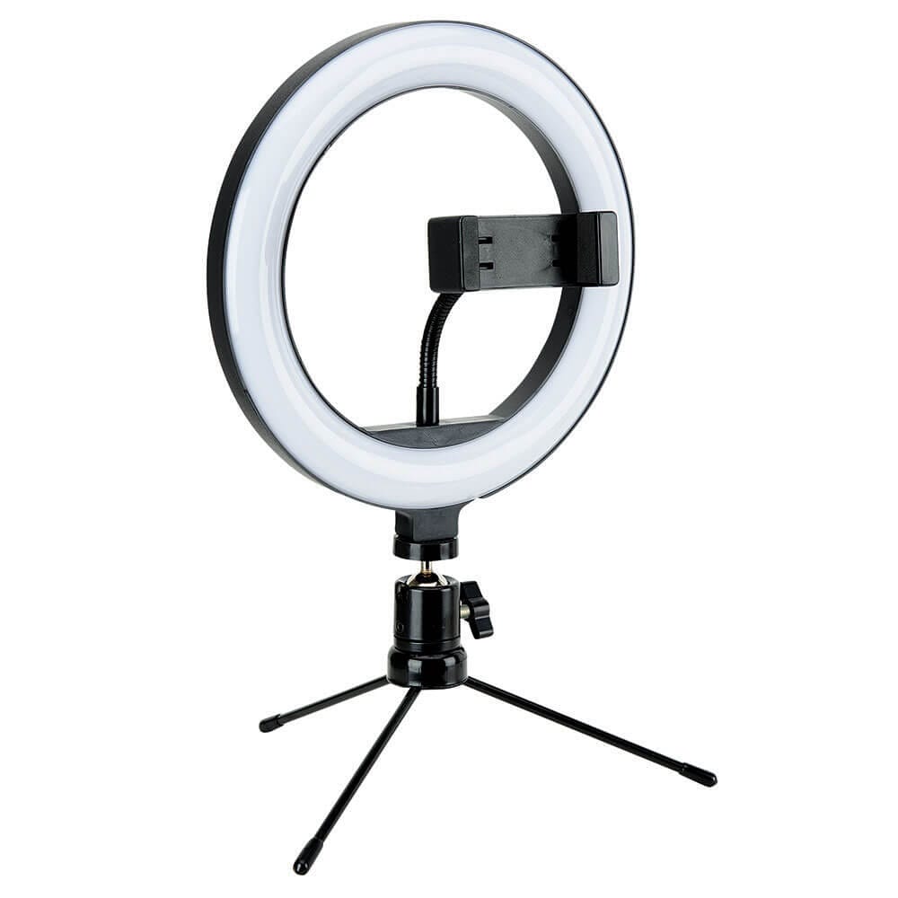 TechBunch 8" LED Ring Light with Tabletop Tripod