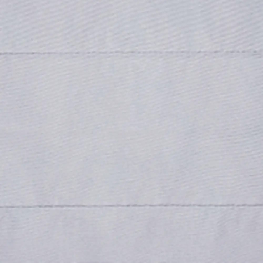 Cordless Fabric Flat Roman Shade with Tassel Trim Valance, White, 23" x 64"