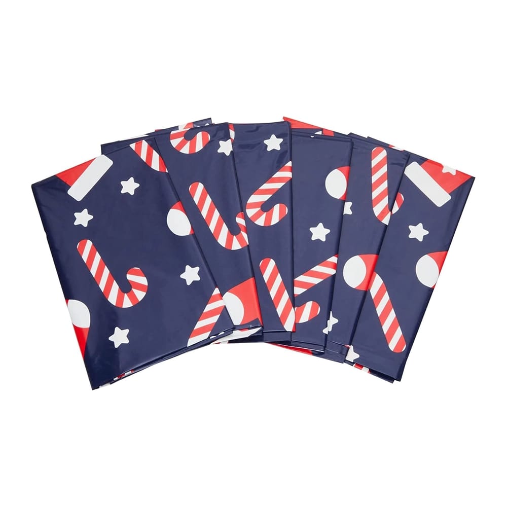 Juvale Jumbo Gift Bags, Navy, 6 Pack