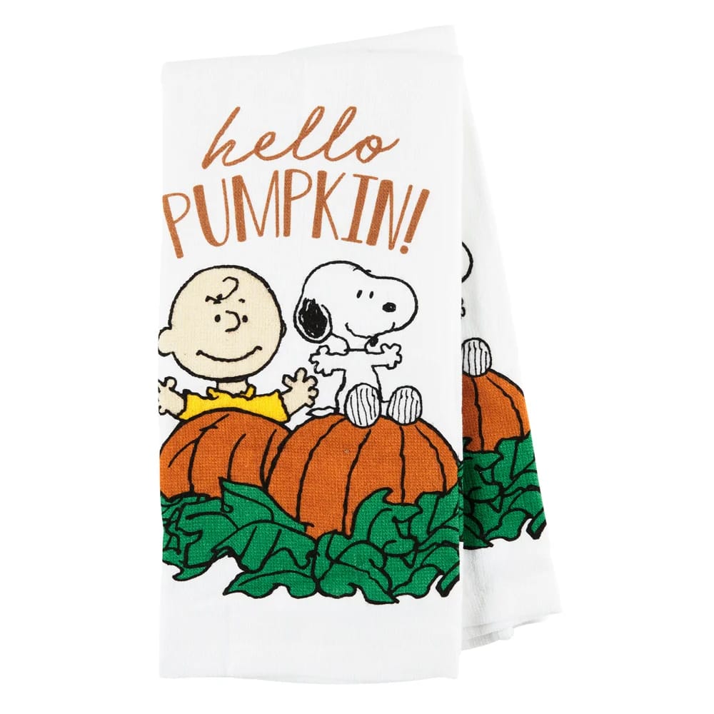 Peanuts Fall Cotton Kitchen Towels, 2 Count