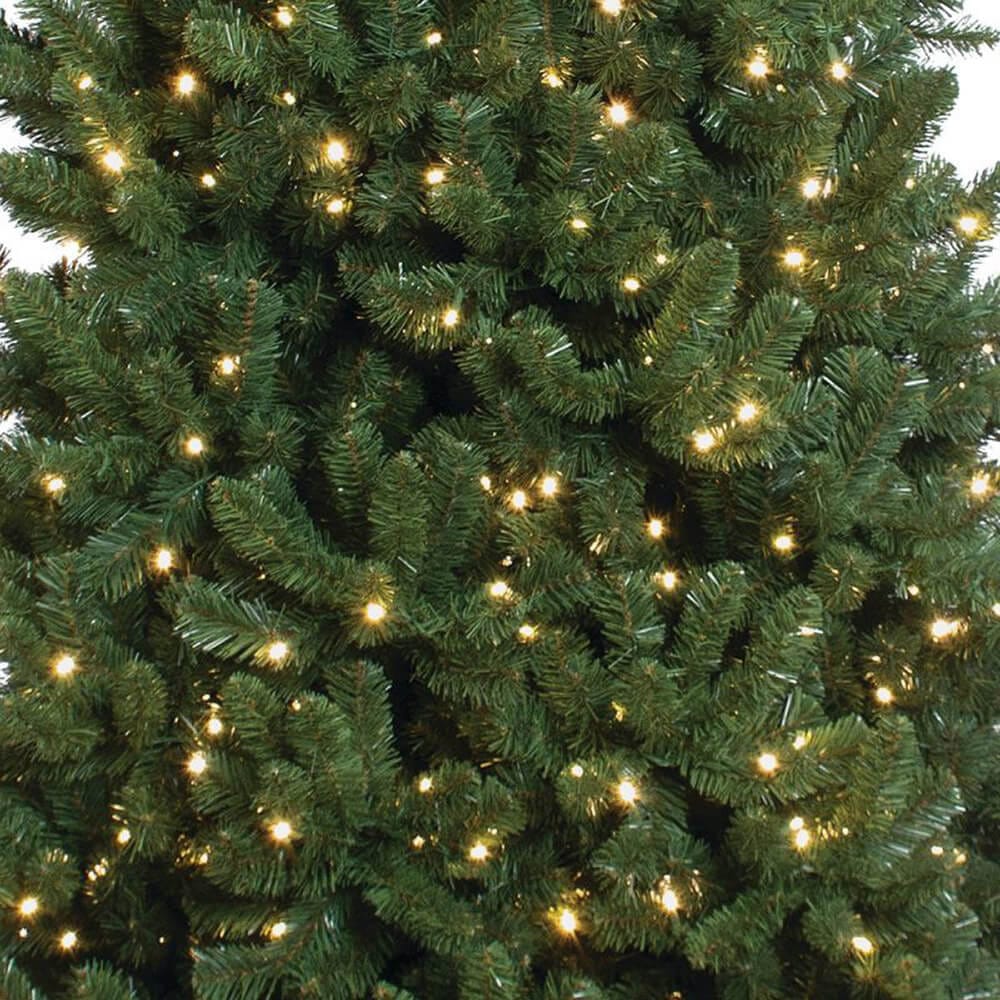 Caffco 9' Montana Ridge Quick Connect Christmas Tree with 720 Warm White LED Lights