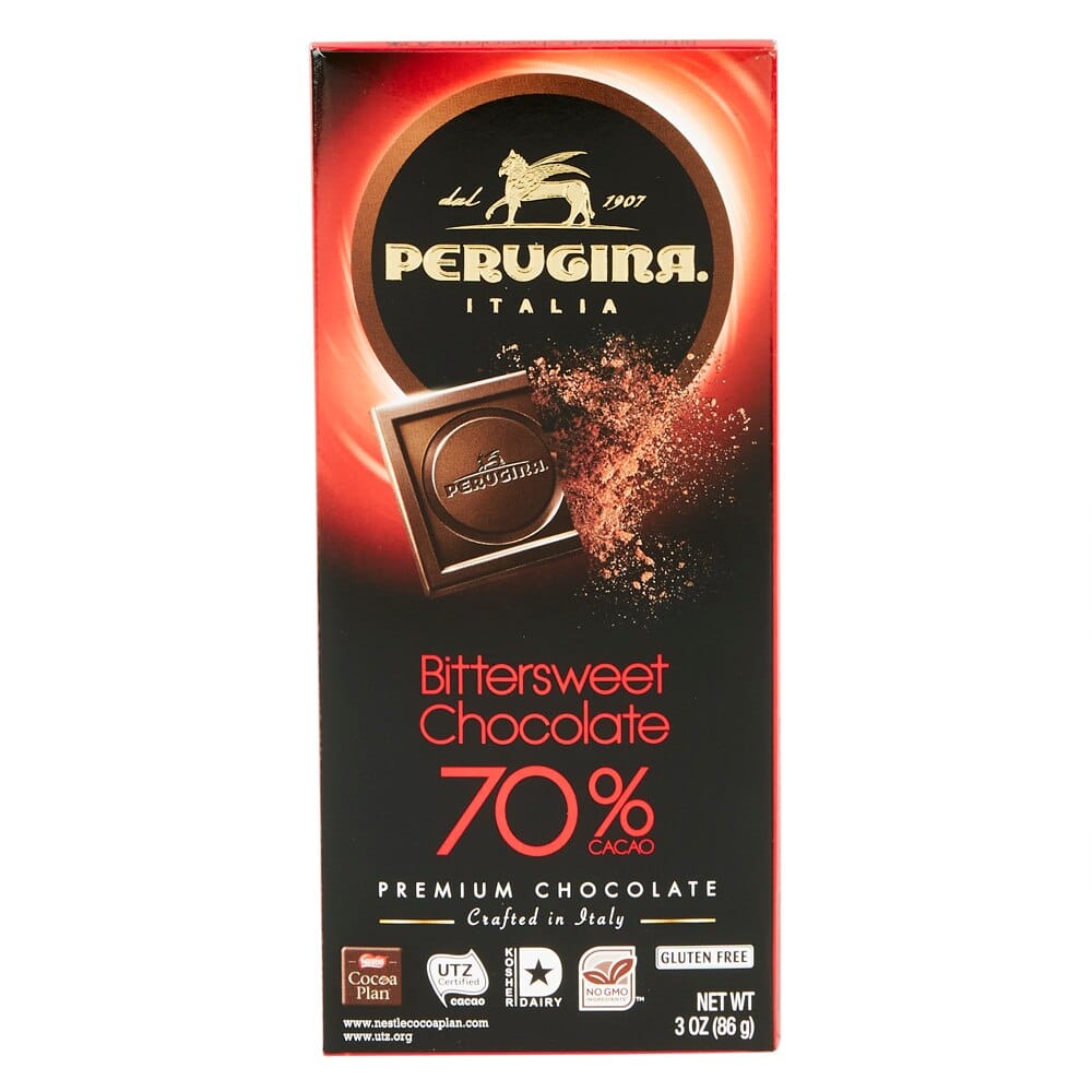 Perugina Bittersweet Chocolate, 3 oz