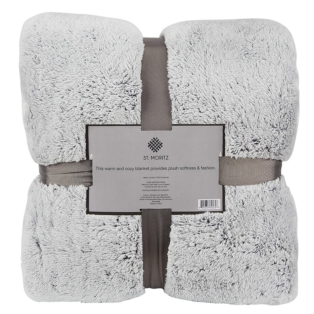 St. Moritz Sherpa Blanket, Queen