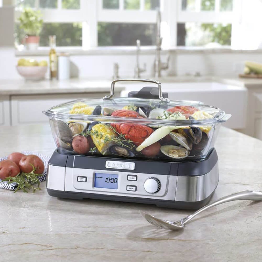 Cuisinart CookFresh Digital Glass Steamer (Factory Refurbished)