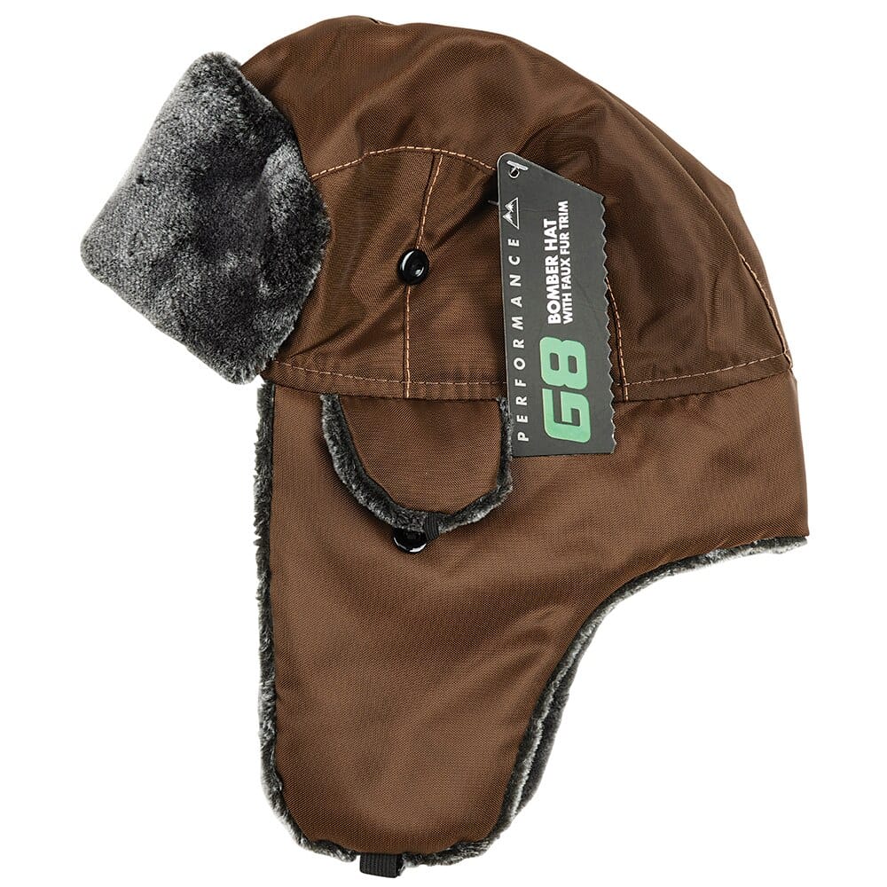 Faux Fur Lined Bomber Hat