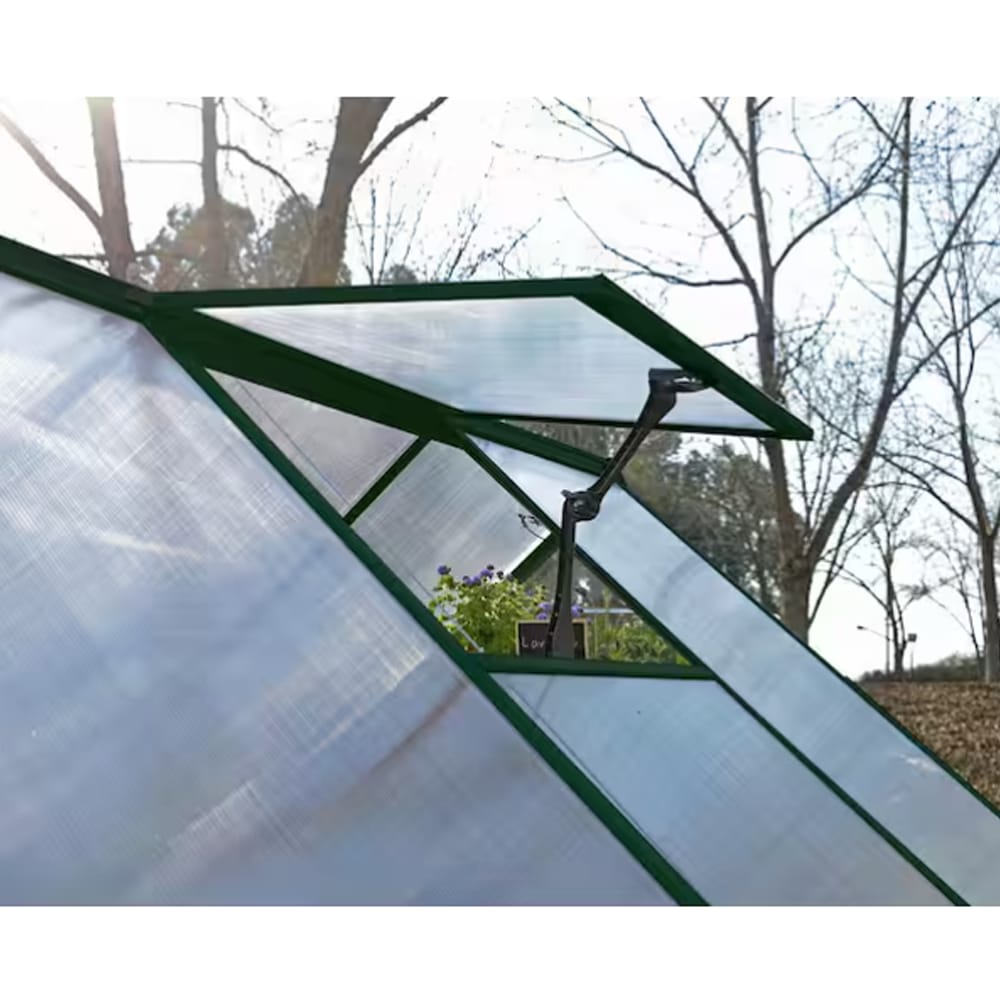 Canopia Balance Hybrid Polycarbonate DIY Greenhouse Kit, Green/Clear, 8' x 12'
