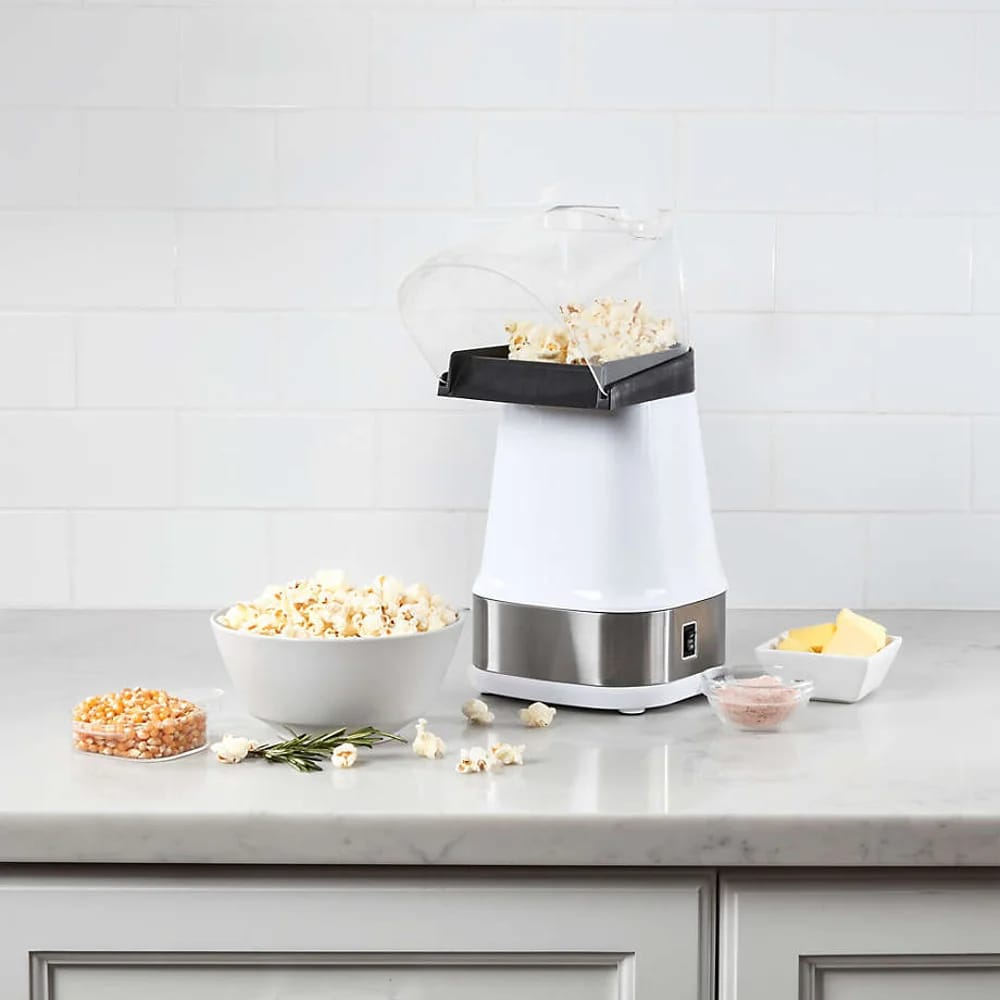 Cuisinart EasyPop Hot Air Popcorn Maker, White (Factory Refurbished)