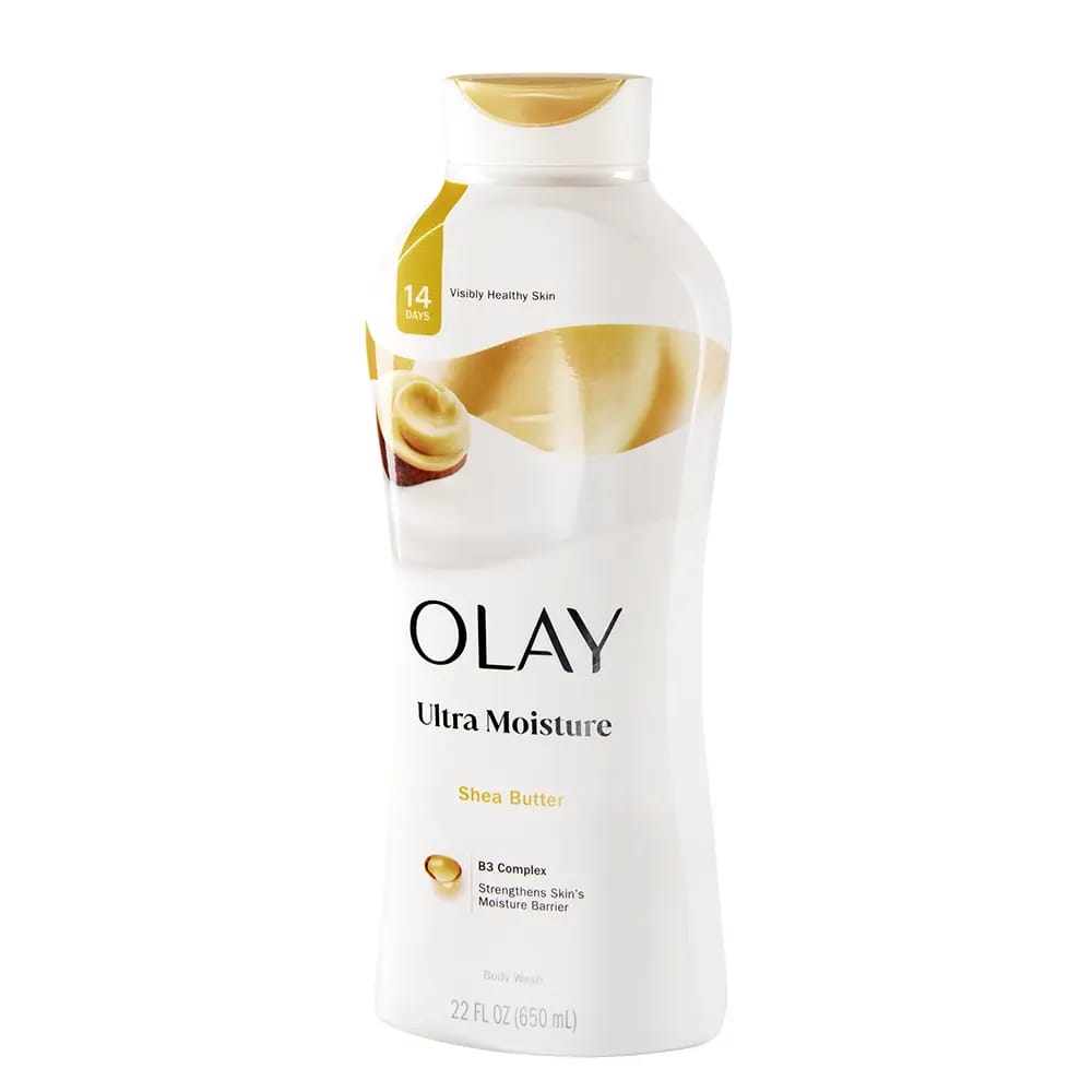 Olay Ultra Moisture Shea Butter Body Wash, 22 fl oz.