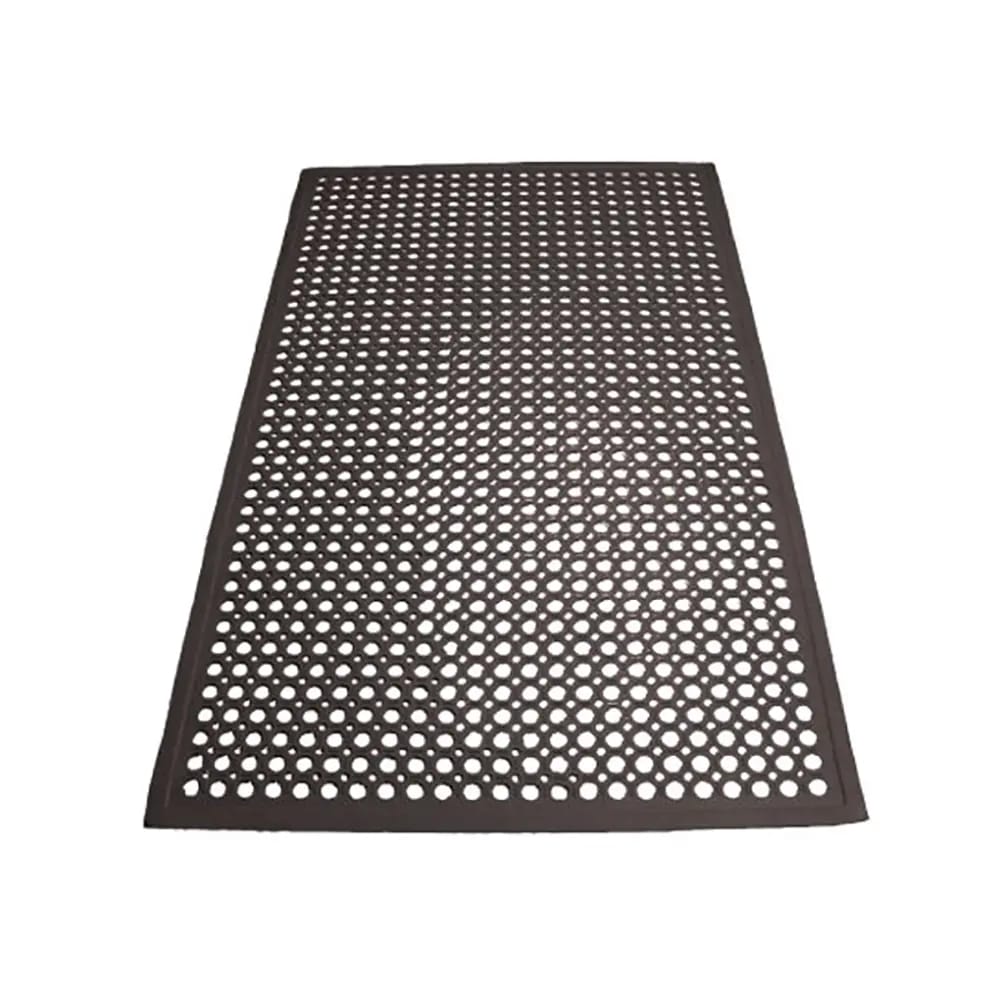 Oneida Anti-Fatigue Floor Mat, 57" x 33", Black