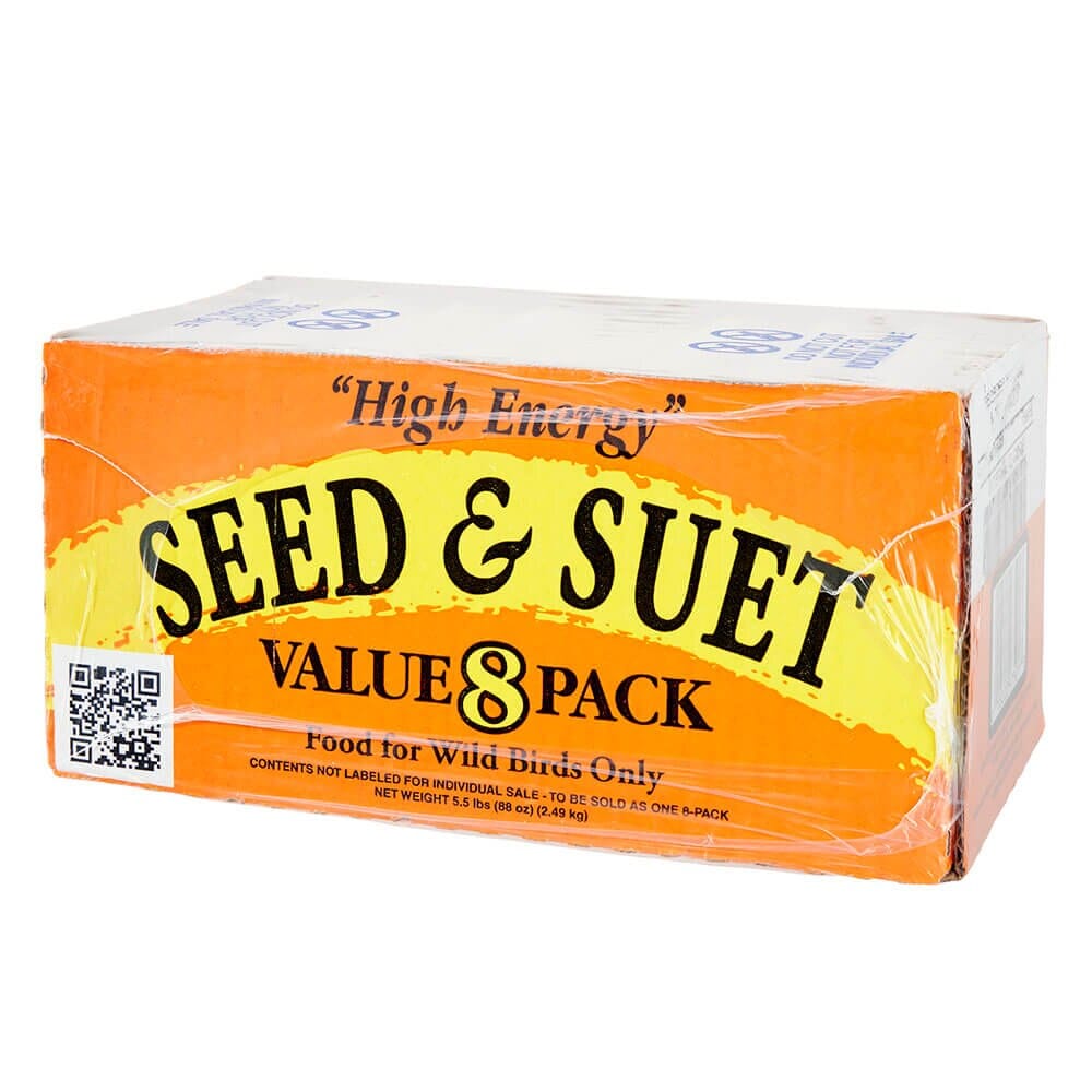 Seed & Suet High Energy Suet Value Pack, 8 Count