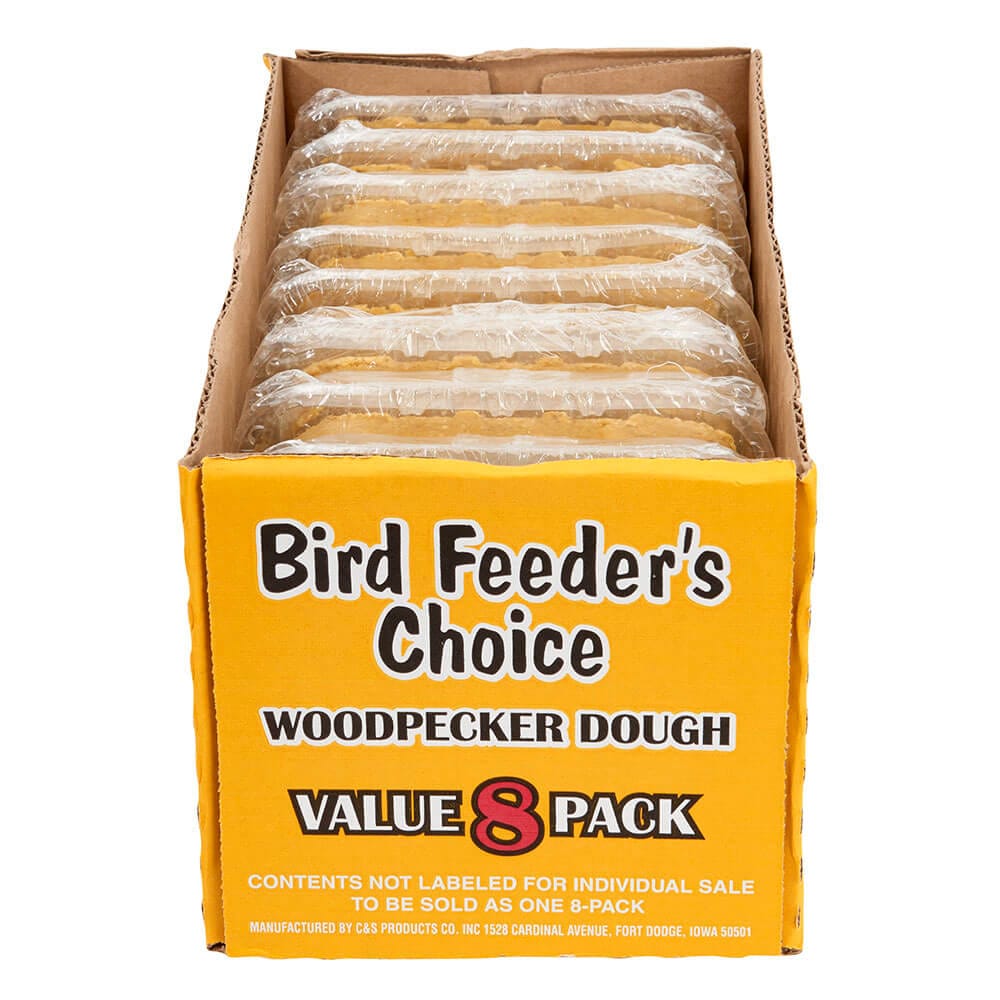 Bird Feeder's Choice No Melt Woodpecker Dough Value Pack, 8 Count